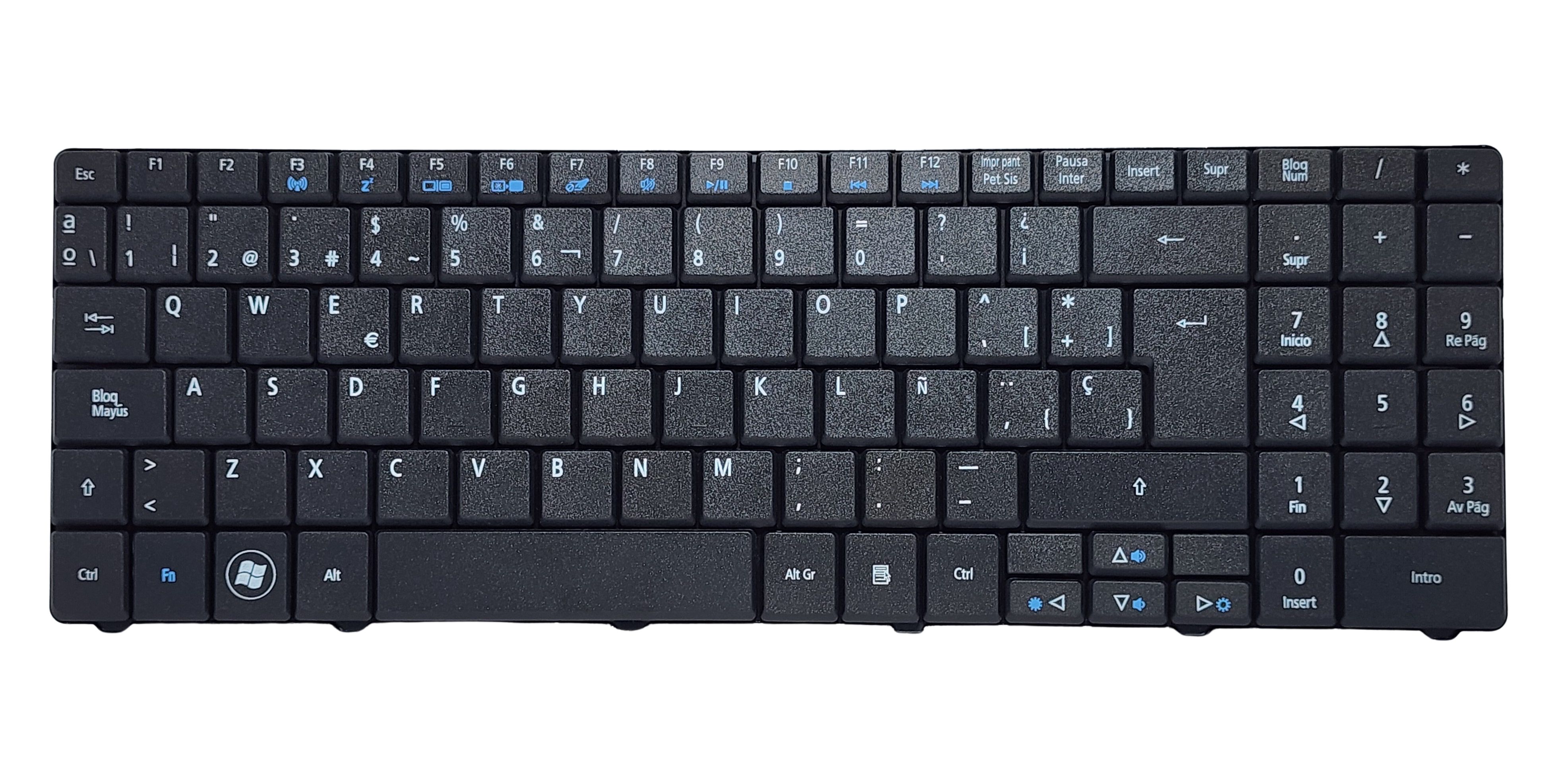 Teclado acer aspire 5734 5532 5516 5732 5241 5541 E525 E627 E727 SP